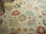 Exquisite Rugs Oxford Hand Knotted Ghazni Wool in 7222 Green 12' x 9' Area Rug