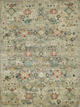 Exquisite Rugs Oxford Hand Knotted Ghazni Wool in 7225 Gray 8' x 10' Area Rug