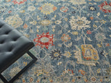 Exquisite Rugs Oxford Hand Knotted Ghazni Wool in 7227 Camel 15' x 12' Area Rug