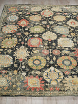 Exquisite Rugs Oxford Hand Knotted Ghazni Wool in 7227 Camel 9' x 6' Area Rug