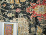 Exquisite Rugs Oxford Hand Knotted Ghazni Wool in 7227 Camel 9' x 6' Area Rug