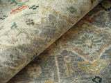 Exquisite Rugs Oxford Hand Knotted Ghazni Wool in 7227 Camel 12' x 9' Area Rug