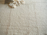 Exquisite Rugs Kokomo Flatweave New Zealand Wool in 7243 Ivory/Sand 9' x 12' Area Rug