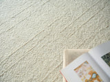 Exquisite Rugs Kokomo Flatweave New Zealand Wool in 7245 Ivory/Silver 6' x 9' Area Rug