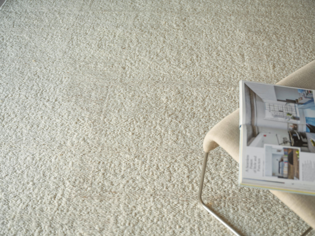 Exquisite Rugs Kokomo Flatweave New Zealand Wool in 7246 Ivory/Taupe 9' x 12' Area Rug