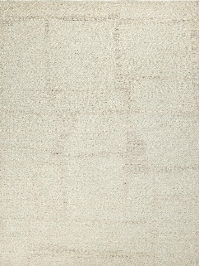 Exquisite Rugs Kokomo Flatweave New Zealand Wool in 7246 Ivory/Taupe 9' x 12' Area Rug