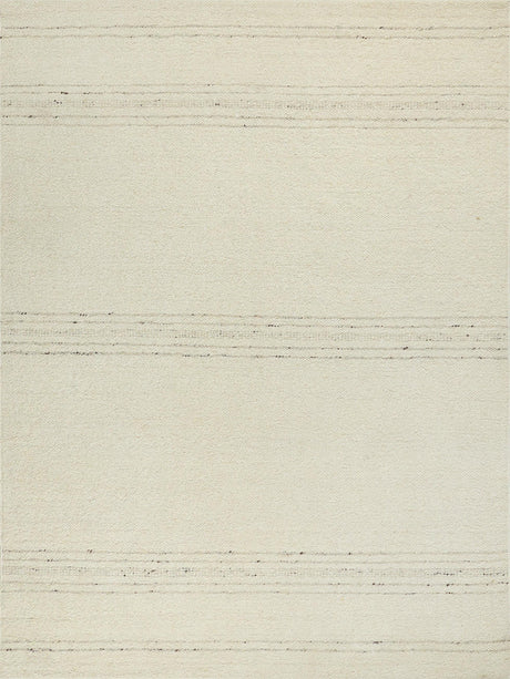 Exquisite Rugs Kokomo Flatweave New Zealand Wool in 7250 Ivory/Beige 6' x 9' Area Rug