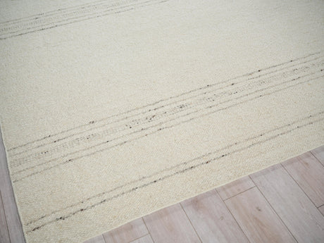 Exquisite Rugs Kokomo Flatweave New Zealand Wool in 7250 Ivory/Beige 8' x 10' Area Rug