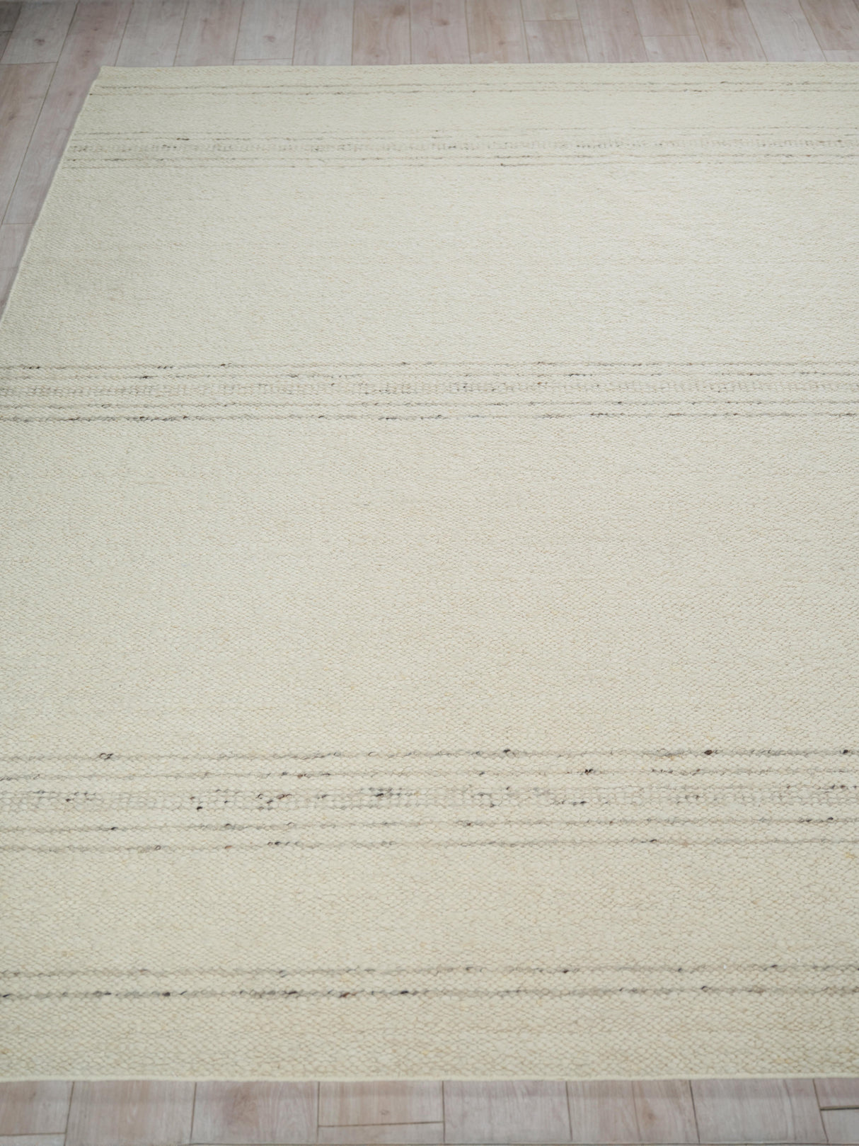 Exquisite Rugs Kokomo Flatweave New Zealand Wool in 7250 Ivory/Beige 8' x 10' Area Rug