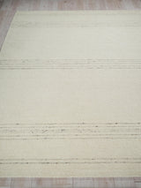 Exquisite Rugs Kokomo Flatweave New Zealand Wool in 7250 Ivory/Beige 9' x 12' Area Rug