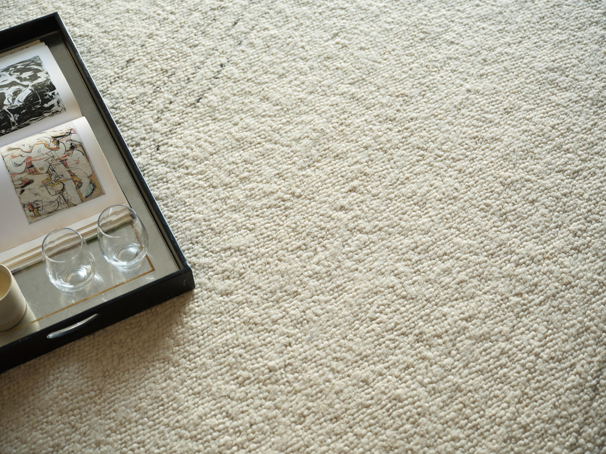 Exquisite Rugs Kokomo Flatweave New Zealand Wool in 7250 Ivory/Beige 9' x 12' Area Rug