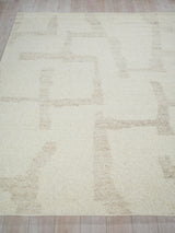 Exquisite Rugs Kokomo Flatweave New Zealand Wool in 7252 Ivory/Sand 2' x 3' Area Rug