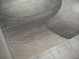 Exquisite Rugs Mitomo Hand Tufted Wool/Bamboo Silk in 7272 Charcoal/Ivory 5' x 7' Area Rug