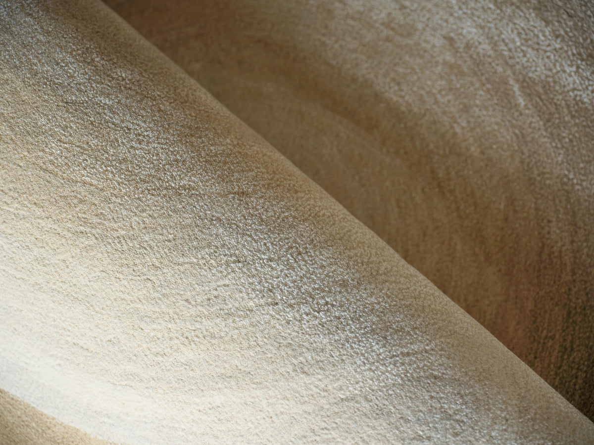 Exquisite Rugs Mitomo Hand Tufted Wool/Bamboo Silk in 7273 Light Beige/Ivory 7' x 5' Area Rug