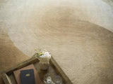 Exquisite Rugs Mitomo Hand Tufted Wool/Bamboo Silk in 7273 Light Beige/Ivory 8' x 10' Area Rug