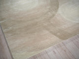 Exquisite Rugs Mitomo Hand Tufted Wool/Bamboo Silk in 7275 Pearl 10' x 14' Area Rug