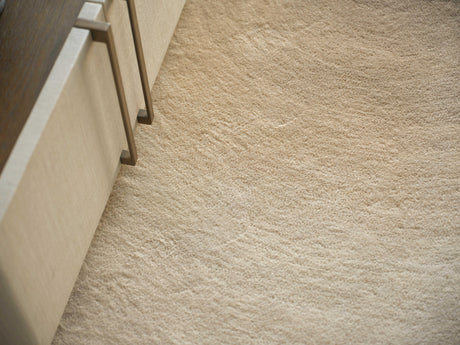 Exquisite Rugs Mitomo Hand Tufted Wool/Viscose in 7279 Light Beige/Ivory 12' x 15' Area Rug