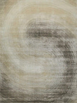 Exquisite Rugs Mitomo Hand Tufted Wool/Bamboo Silk in 7280 Taupe 8' x 10' Area Rug
