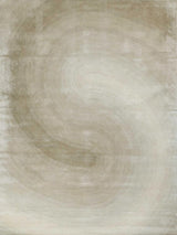 Exquisite Rugs Mitomo Hand Tufted Wool/Bamboo Silk in 7281 Pearl 8' x 10' Area Rug