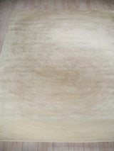 Exquisite Rugs Mitomo Hand Tufted Wool/Bamboo Silk in 7281 Pearl 8' x 10' Area Rug