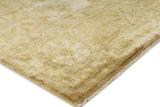 Exquisite Rugs Antique Weave Oushak Hand Knotted New Zealand Wool in 8002 Ivory/Brown/Rust 12' x 15' Area Rug