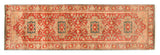 Exquisite Rugs Antique Weave Serapi Hand Knotted New Zealand Wool in 8144 Rust/Gold 12' x 15' Area Rug