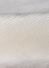 Exquisite Rugs Dove Hand Loomed Viscose in 9414 White 6' x 9' Area Rug