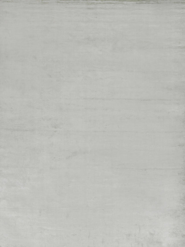Exquisite Rugs Dove Hand Loomed Viscose in 9481 Light Blue 12' x 15' Area Rug