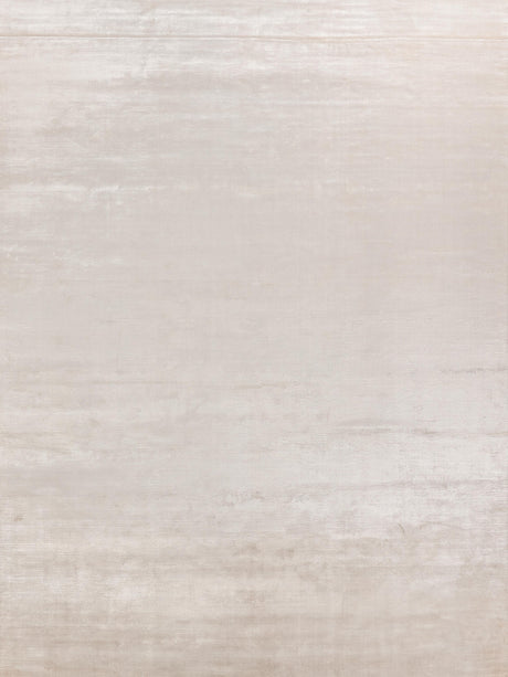 Exquisite Rugs Dove Plain Hand Loomed Viscose in 9654 Silver 12' x 15' Area Rug