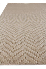 Exquisite Rugs Demani Hand Loomed New Zealand Wool in 9943 Linen 6' x 9' Area Rug