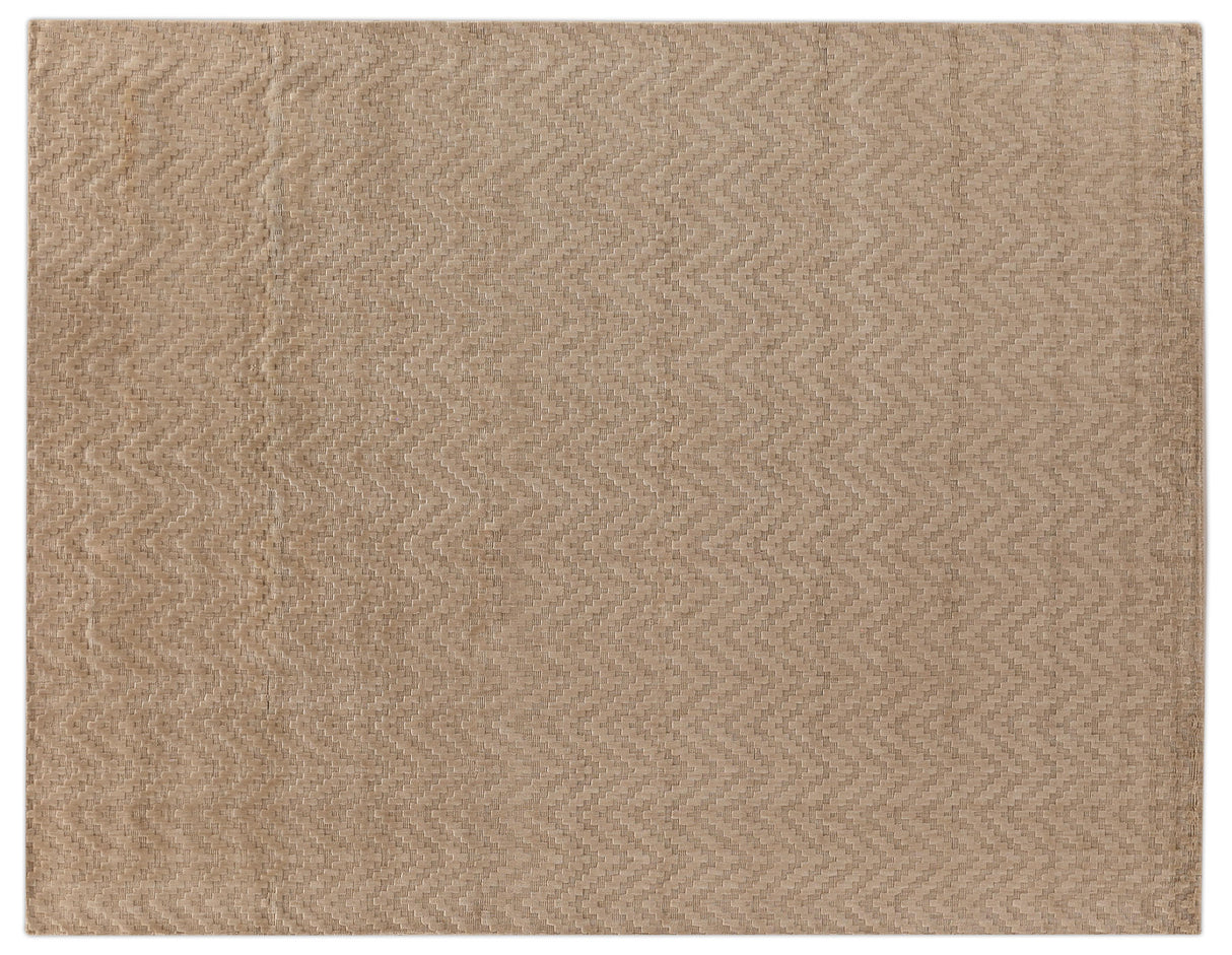 Exquisite Rugs Demani Hand Loomed New Zealand Wool in 9944 Straw 10' x 14' Area Rug