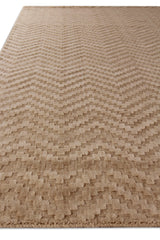 Exquisite Rugs Demani Hand Loomed New Zealand Wool in 9944 Straw 10' x 14' Area Rug