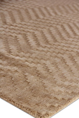 Exquisite Rugs Demani Hand Loomed New Zealand Wool in 9944 Straw 8' x 10' Area Rug