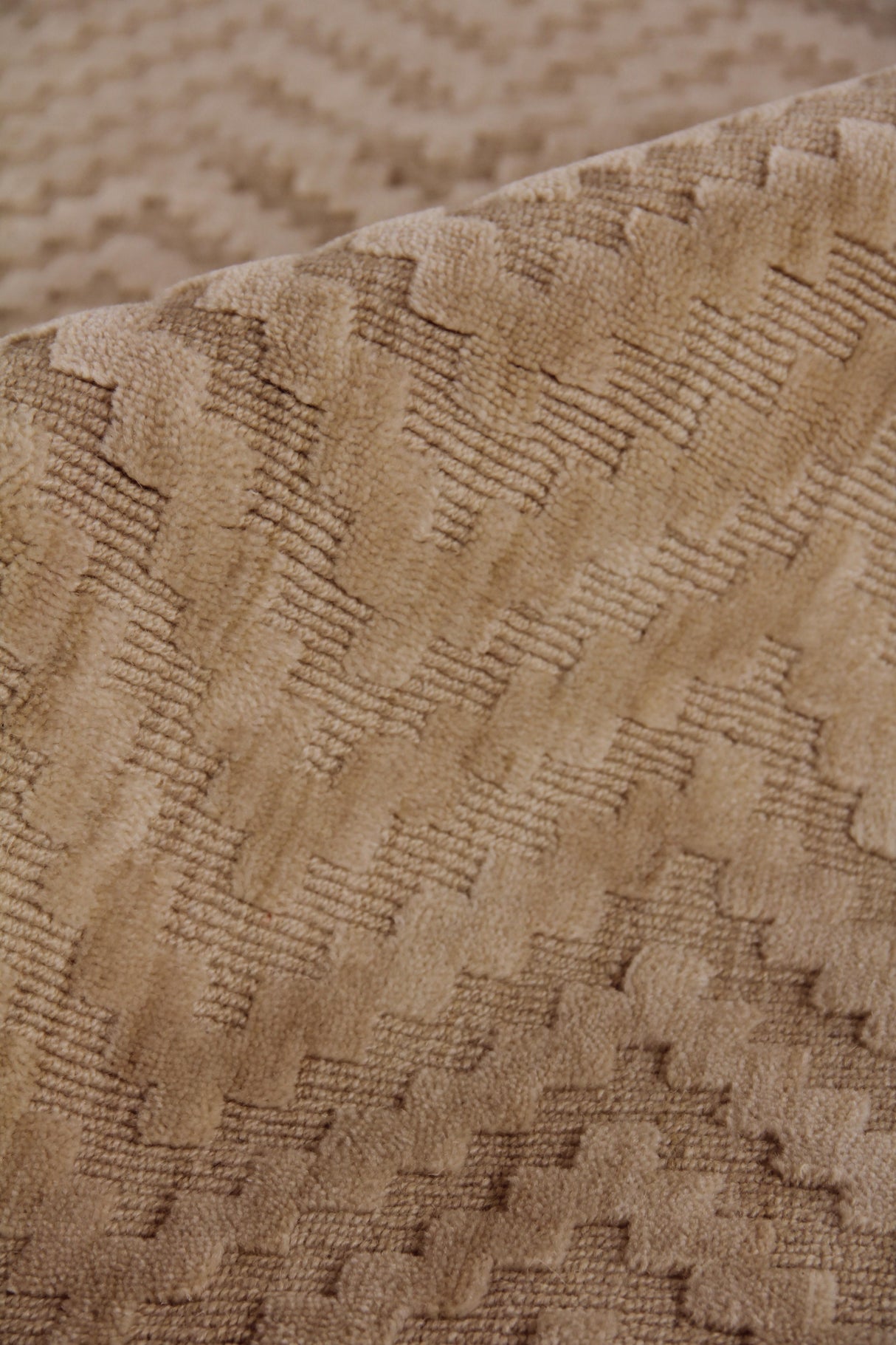 Exquisite Rugs Demani Hand Loomed New Zealand Wool in 9944 Straw 8' x 10' Area Rug