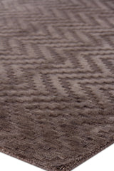 Exquisite Rugs Demani Hand Loomed New Zealand Wool in 9946 Brown 14' x 18' Area Rug