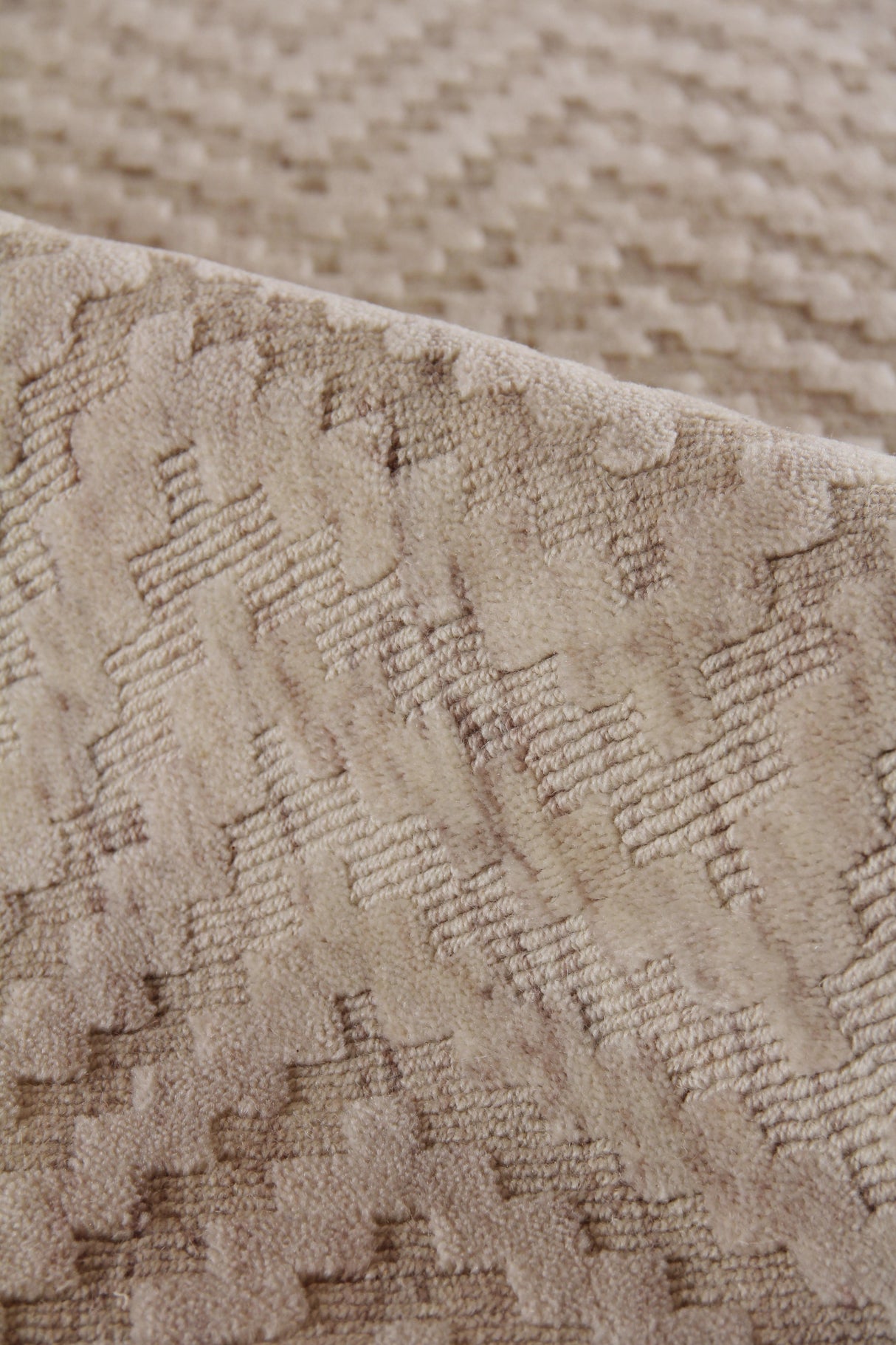 Exquisite Rugs Demani Hand Loomed New Zealand Wool in 9948 Raffia 9' x 12' Area Rug