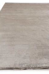 Exquisite Rugs Sanctuary Hand-loomed Bamboo Silk/Wool 9960 Light Green 2' x 3' Area Rug