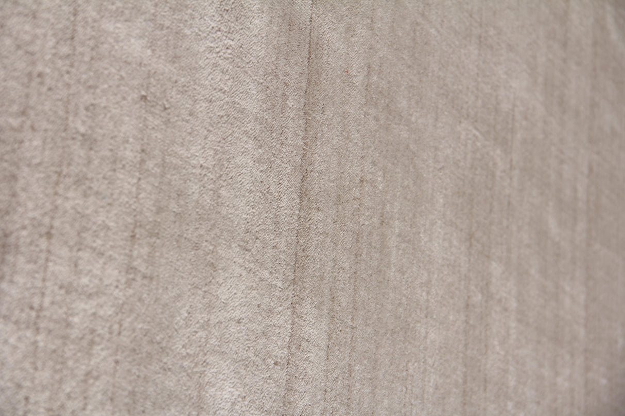 Exquisite Rugs Sanctuary Hand Loomed Bamboo Silk/Wool in 9962 Dark Tan 14' x 18' Area Rug