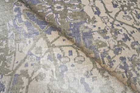 Exquisite Rugs Antique Weave Bamboo Hand Knotted Bamboo Silk in 9980 Silver 14' x 17' Area Rug