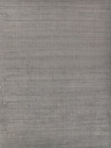 Exquisite Rugs Sanctuary Hand-loomed Bamboo Silk/Wool 9993 Dark Taupe 2' x 3' Area Rug