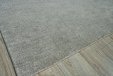 Exquisite Rugs Sanctuary Hand-loomed Bamboo Silk/Wool 9992 Brown 3' x 2' Area Rug
