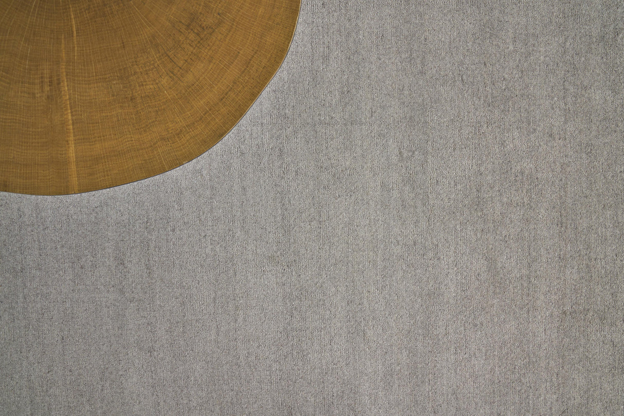 Exquisite Rugs Sanctuary Hand-loomed Bamboo Silk/Wool 9996 Light Taupe 2' x 3' Area Rug