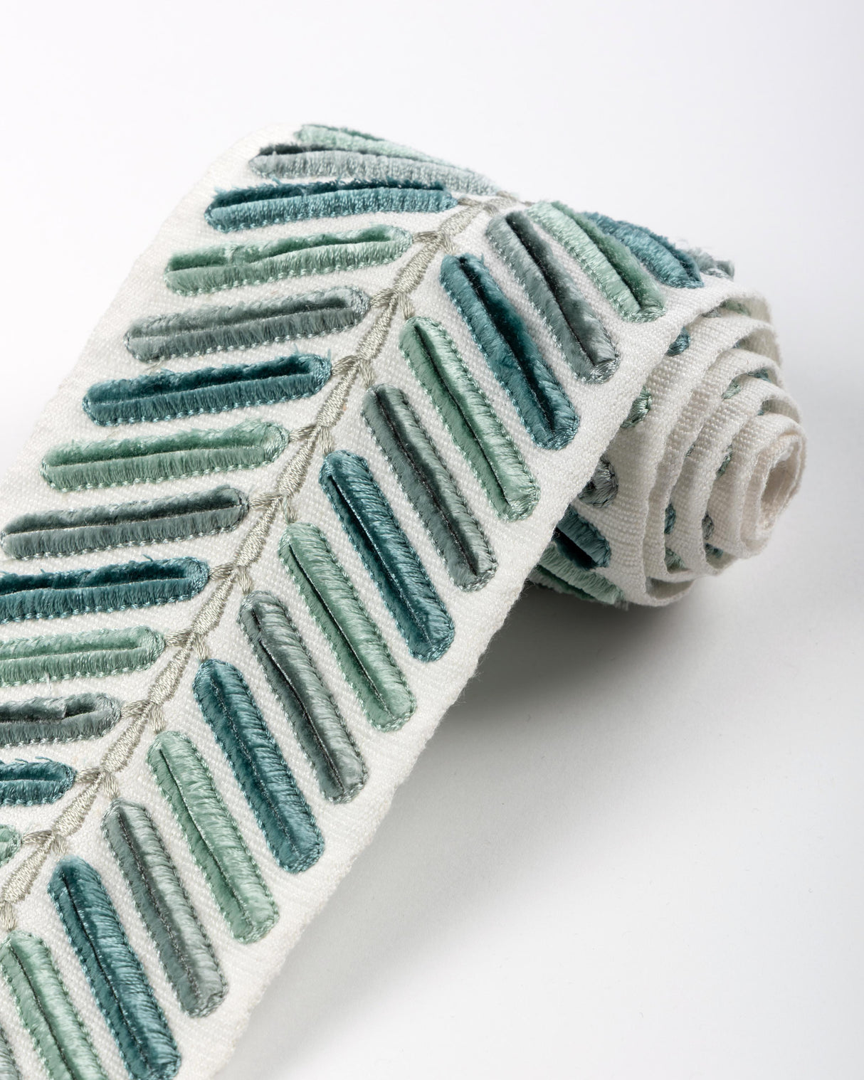 Lee Jofa WINGFIELD EMB TAPE TEAL Trim