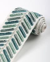 Lee Jofa WINGFIELD EMB TAPE TEAL Trim