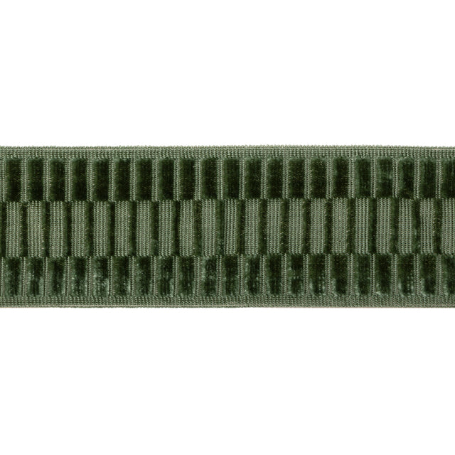 Lee Jofa ELSTON VELVET TAPE GREEN Trim