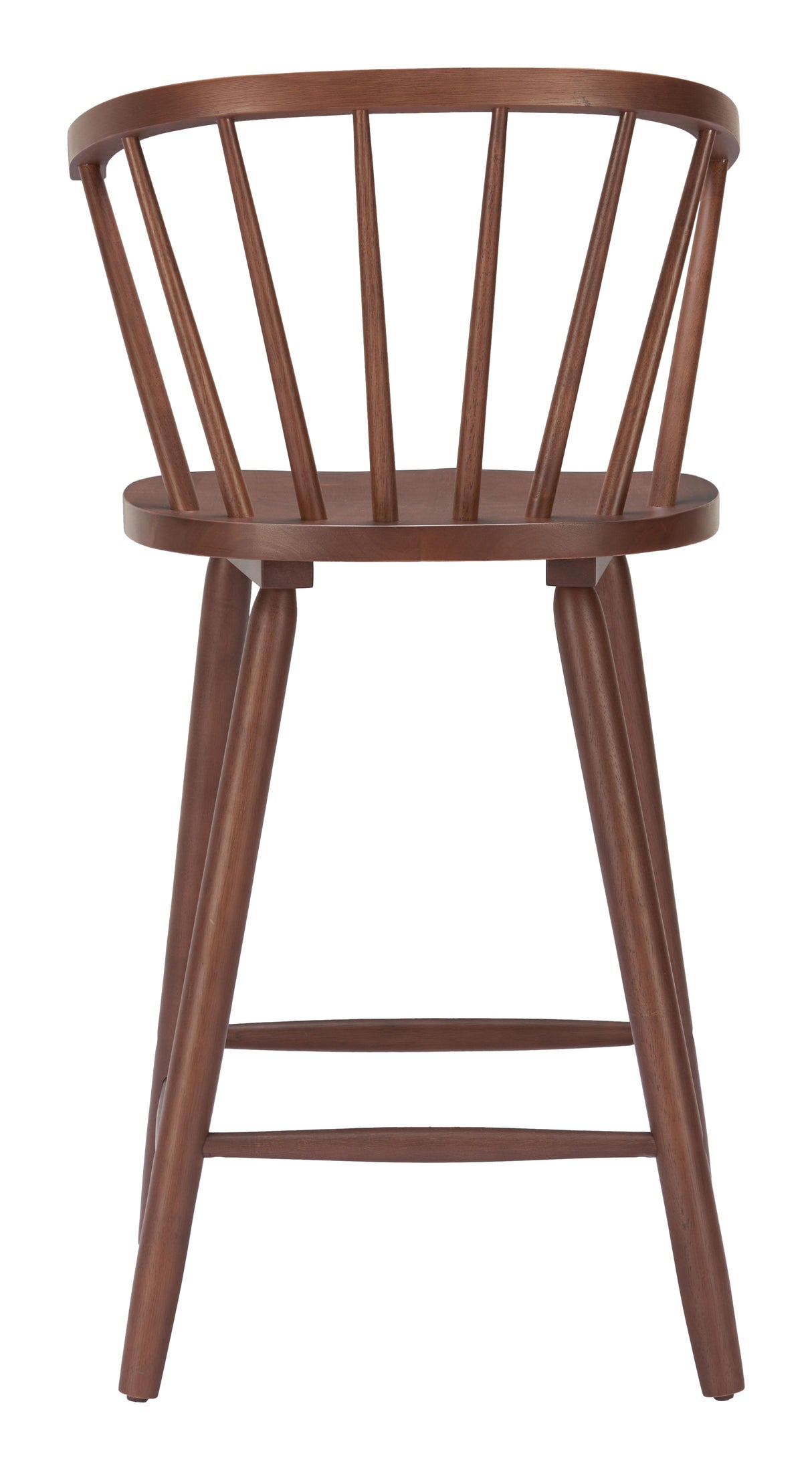 ZUO Stenger Counter Stool (Set of 2) Walnut