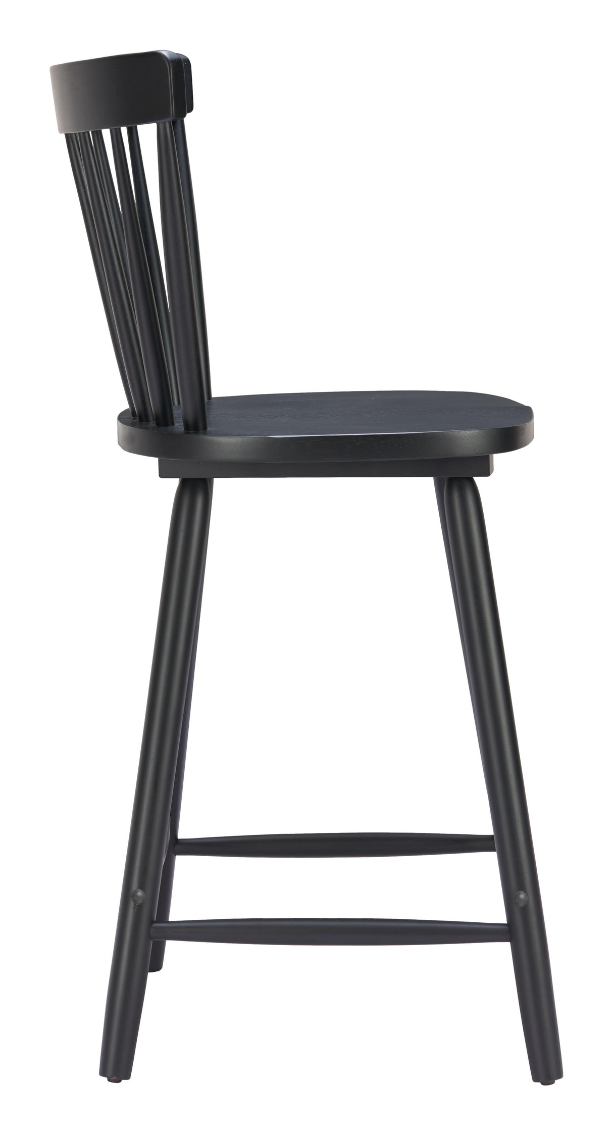 ZUO Tyce Counter Stool (Set of 2) Black