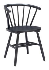 ZUO Stenger Dining Chair (Set of 2) Black