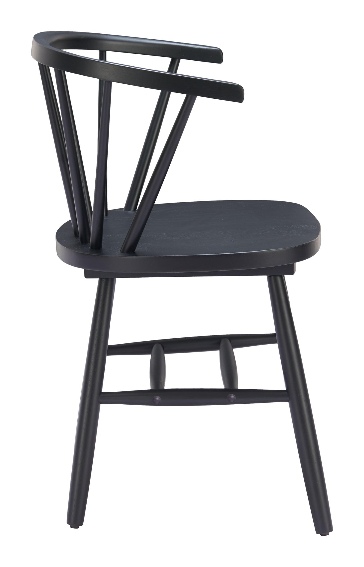 ZUO Stenger Dining Chair (Set of 2) Black