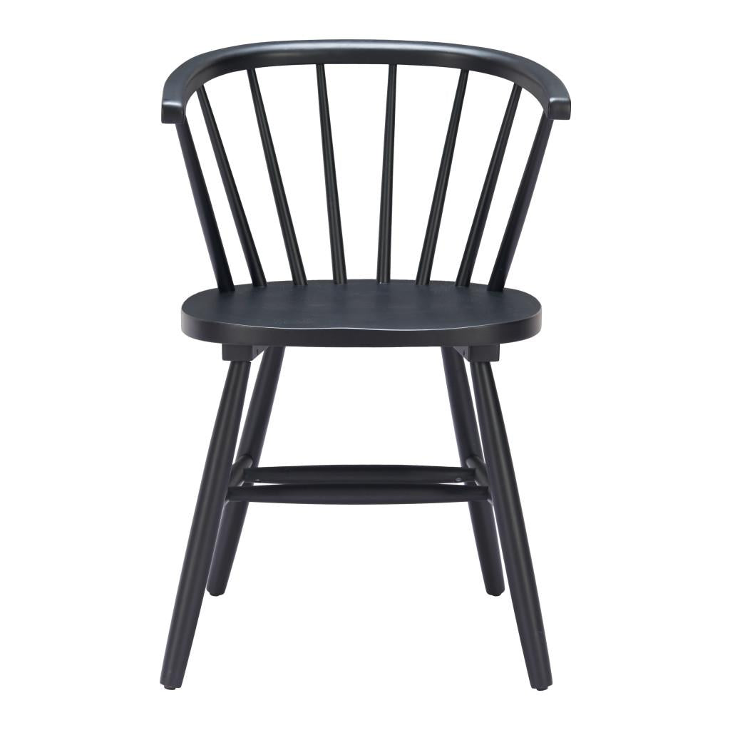 ZUO Stenger Dining Chair (Set of 2) Black